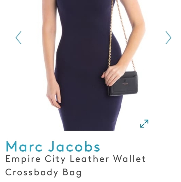 Marc jacobs empire city leather crossbody wallet - Picture 3 of 6